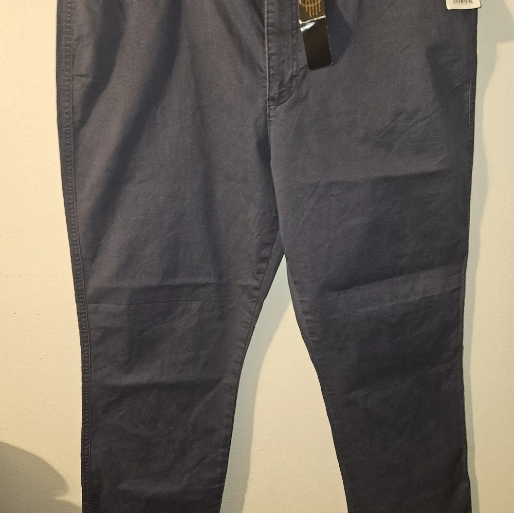 LEE Womans Weathered Blue Pants Size 18M - Picture 3 of 12